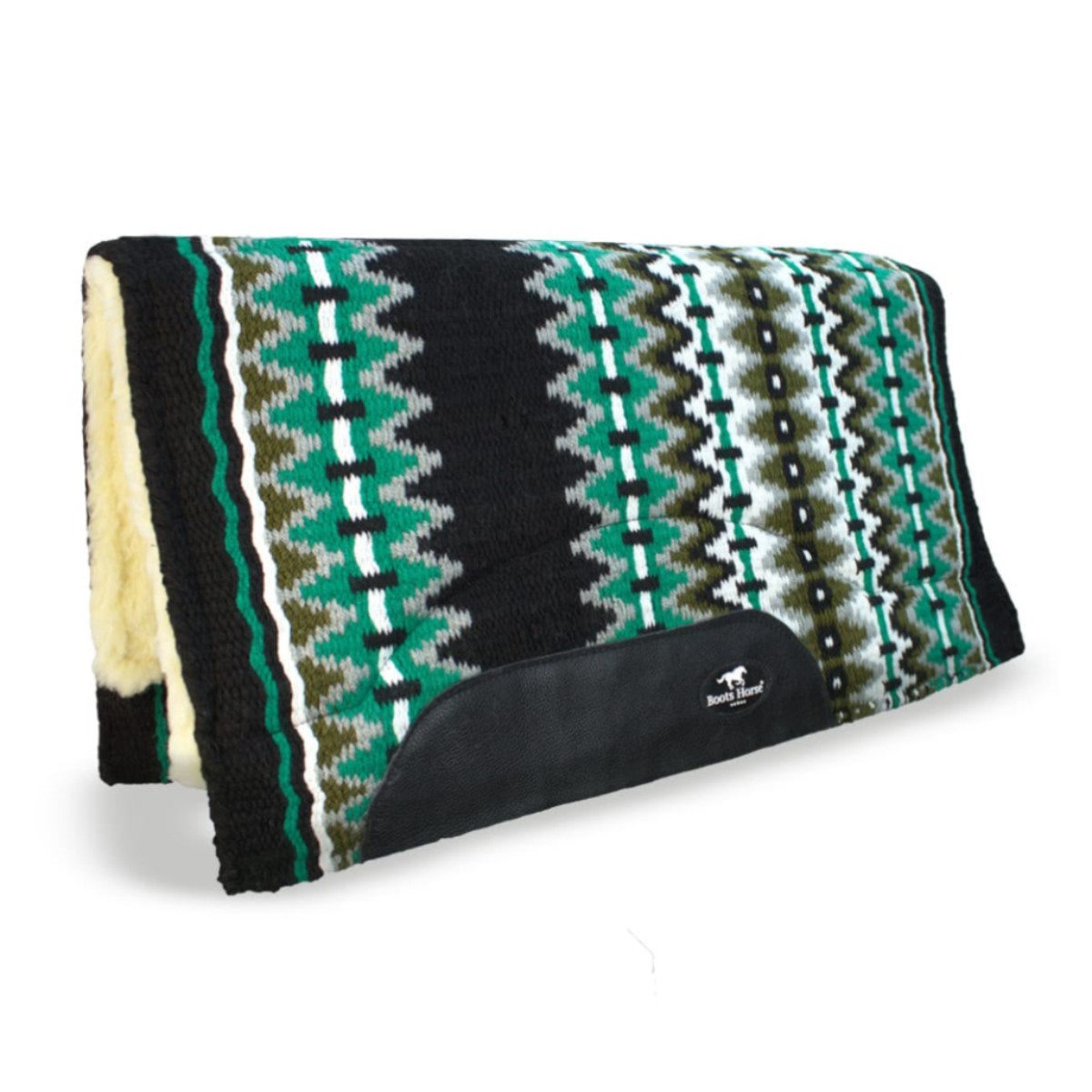 Manta Laço Navajo Reverse Pressure Boots Horse 100% Lã Natural